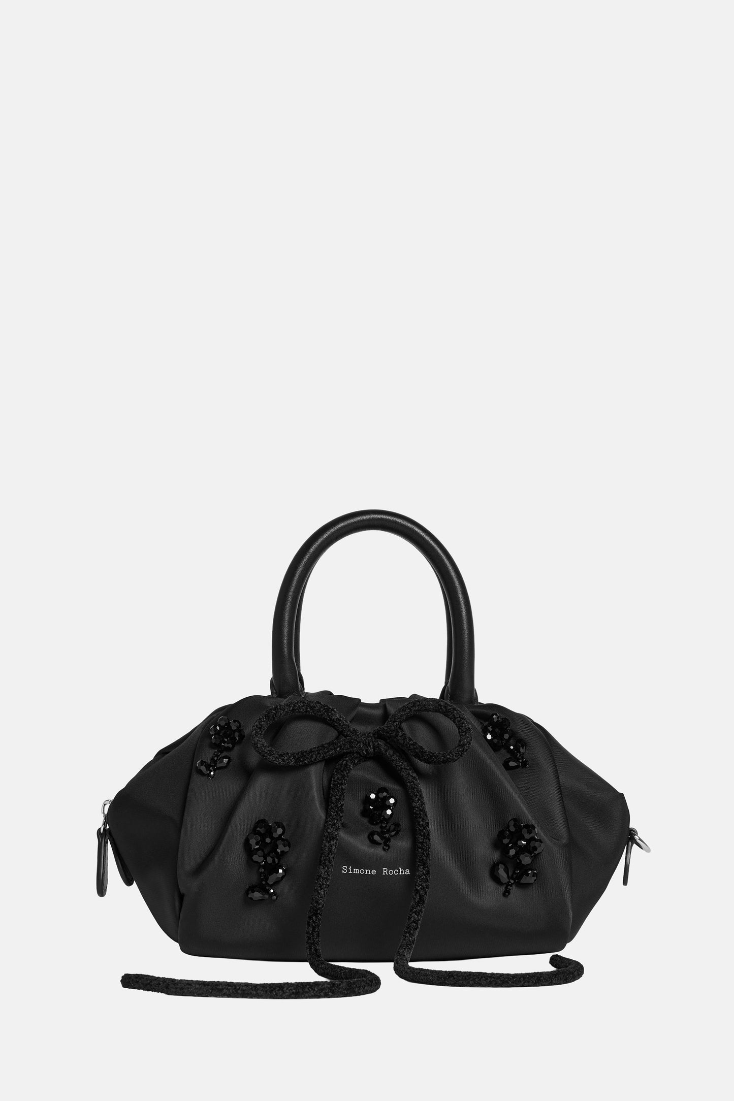 Simone Rocha Women Mini Gathered Top Handle Bag W/ Emb
