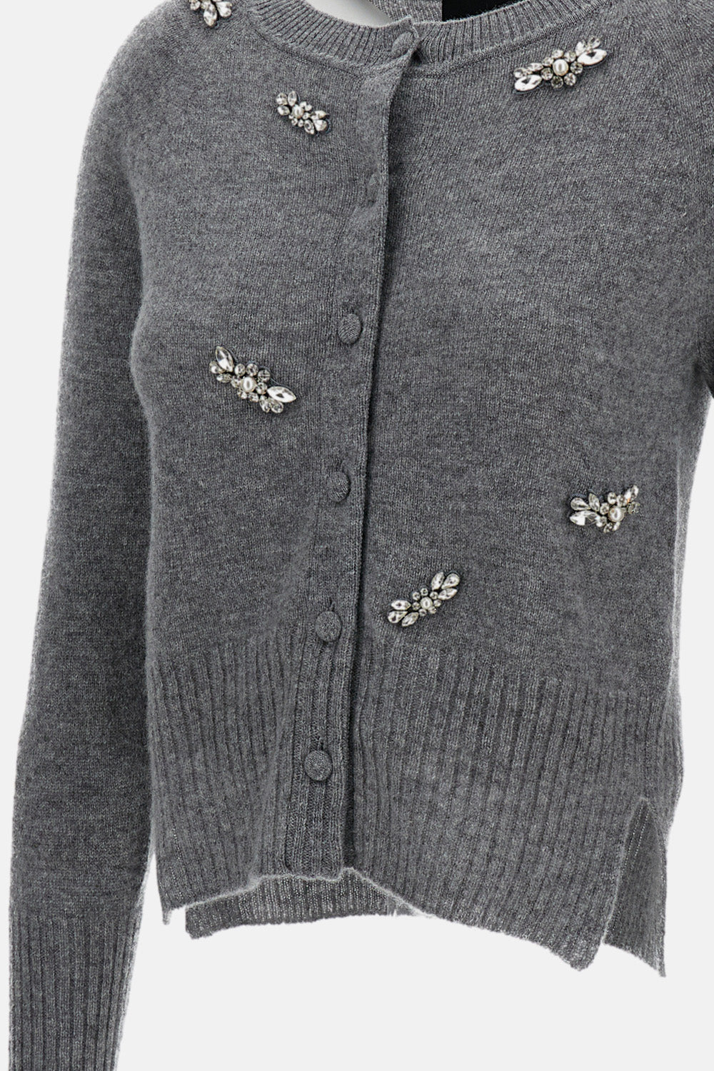 Simone Rocha Women Cashmere Cardigan With Crystals SIMONE ROCHA