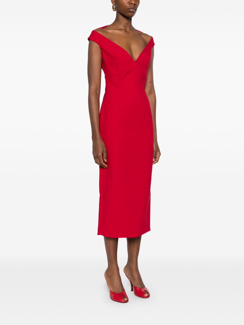 Solace London Women Monica Midi Dress SOLACE LONDON