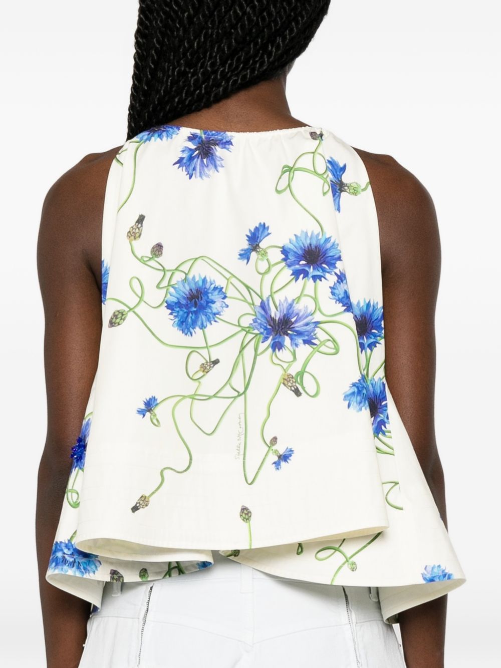Stella Mccartney Women Embroidered Cotton Top STELLA MCCARTNEY