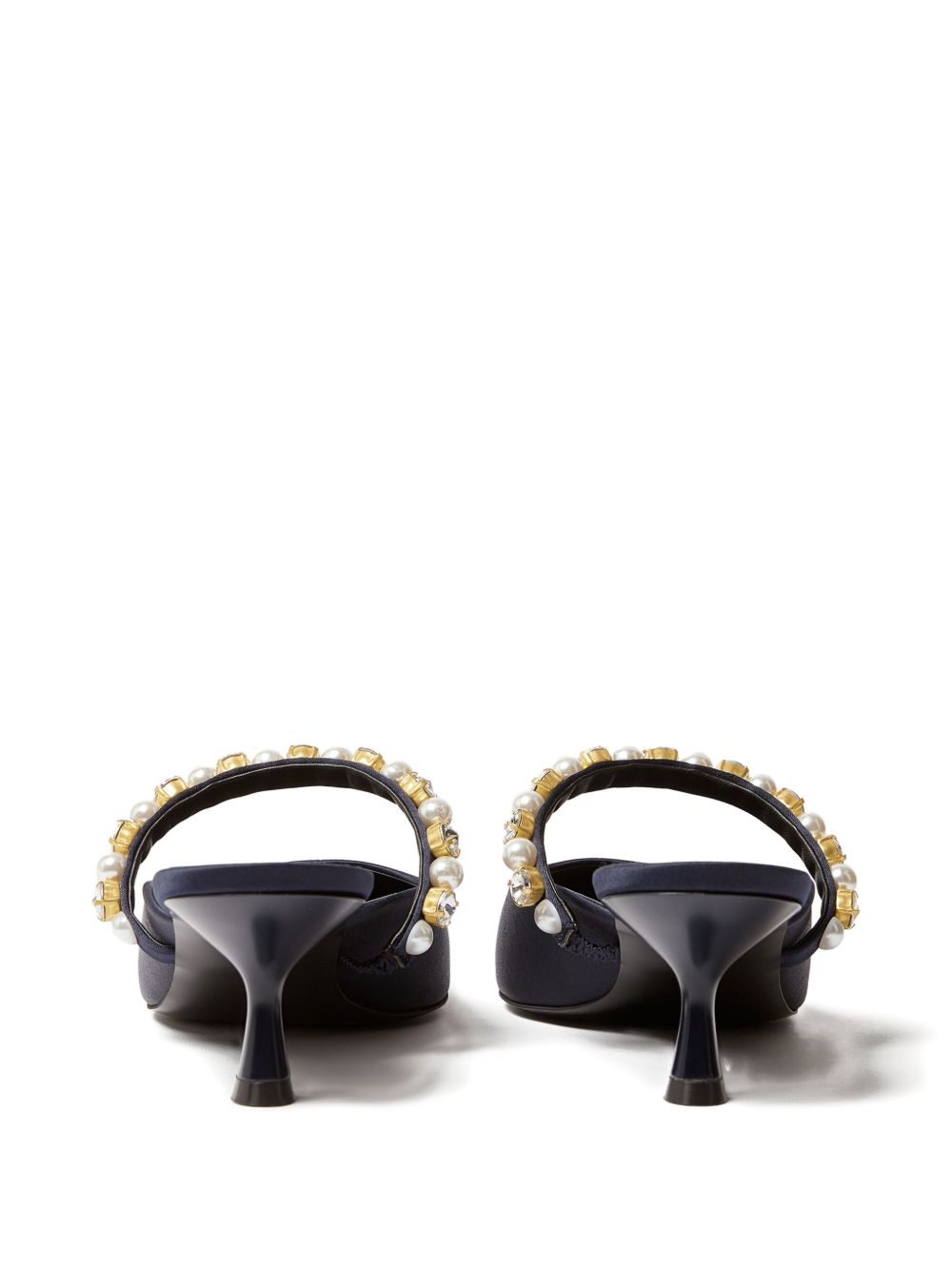 Stella Mccartney Women Elsa Pearl And Crystal Mules STELLA MCCARTNEY