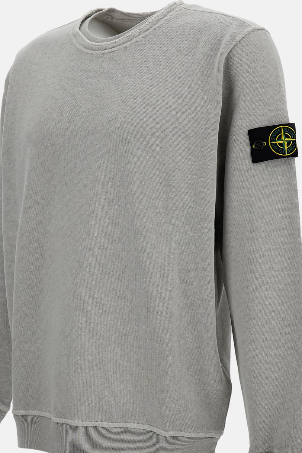 Stone Island Men Cotton Crewneck Sweatshirt STONE ISLAND