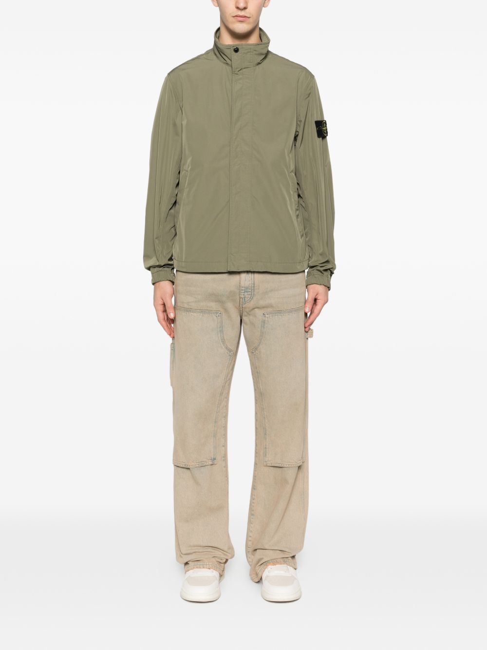Stone Island Men Zipped Blouson Jacket STONE ISLAND