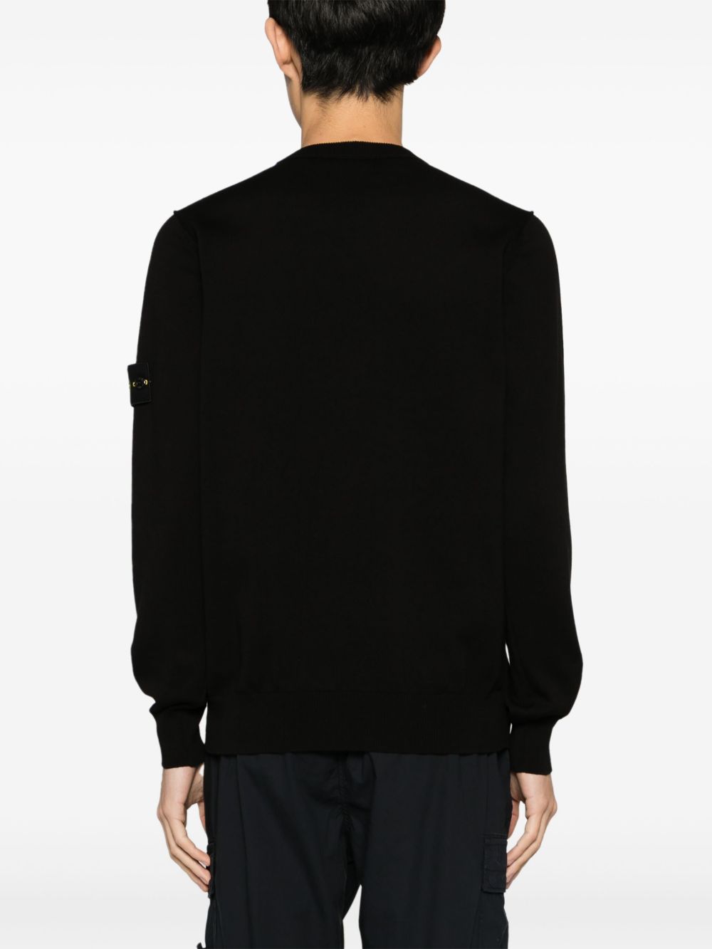 Stone Island Men Cotton Crewneck Sweater STONE ISLAND