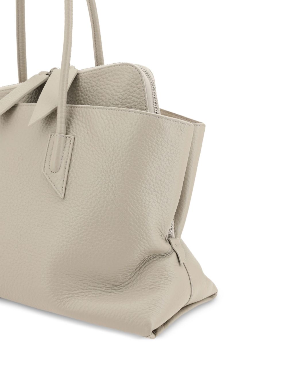The Attico Women La Passeggiata Leather Shoulder Bag THE ATTICO