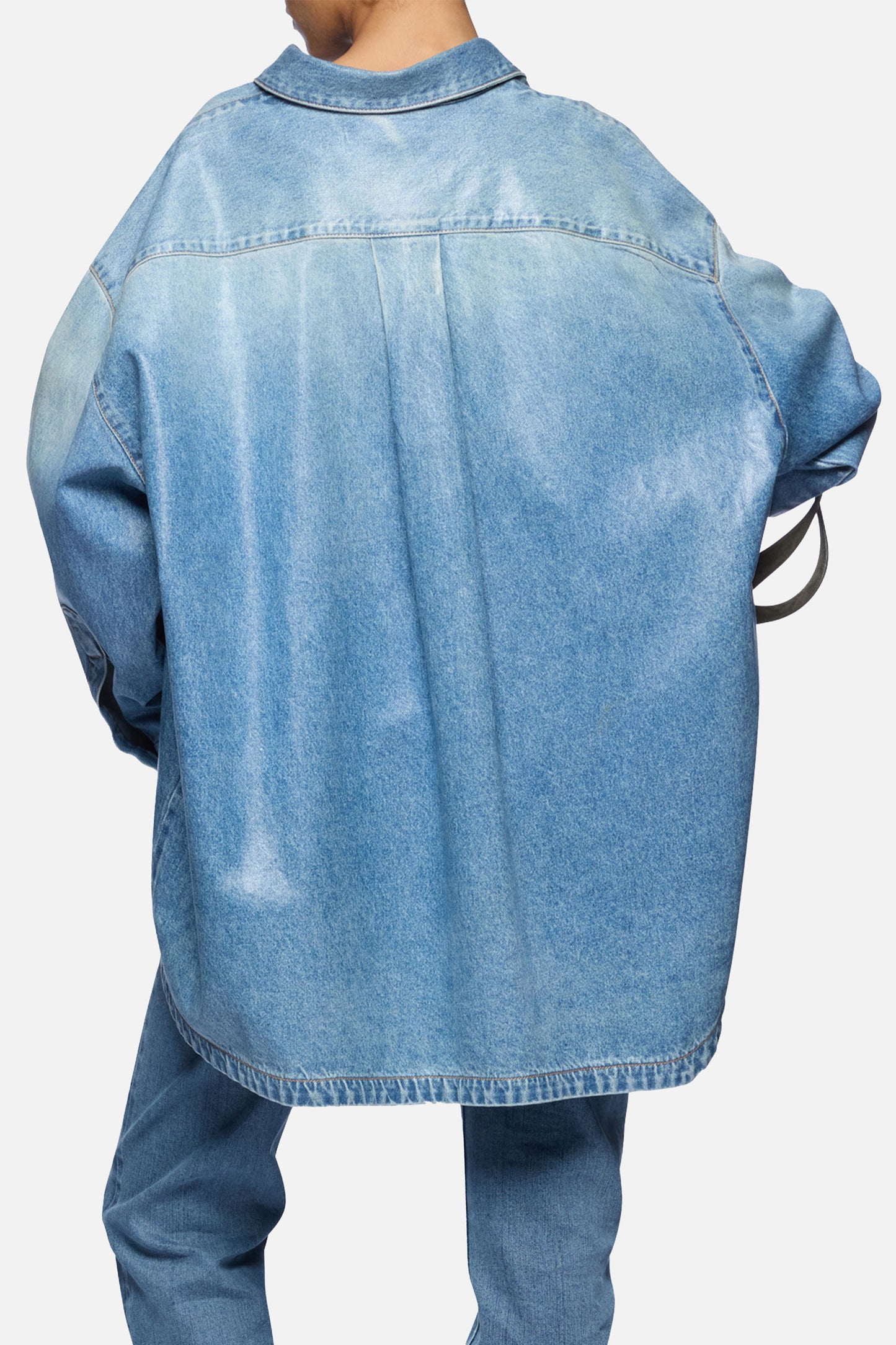 The Attico Women Denim Shirt THE ATTICO