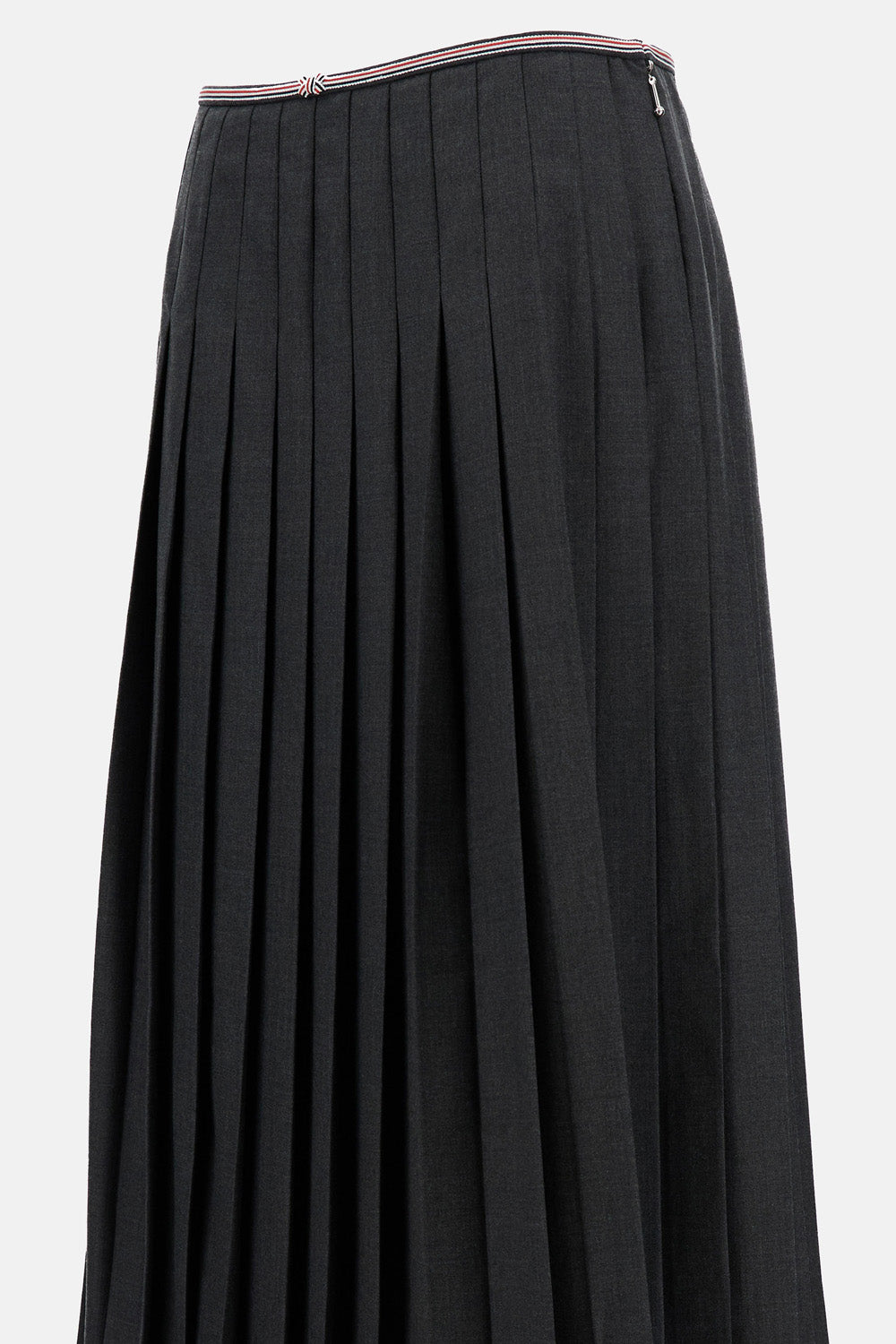 Thom Browne Women Calf Length Narrow Pleated Skirt THOM BROWNE