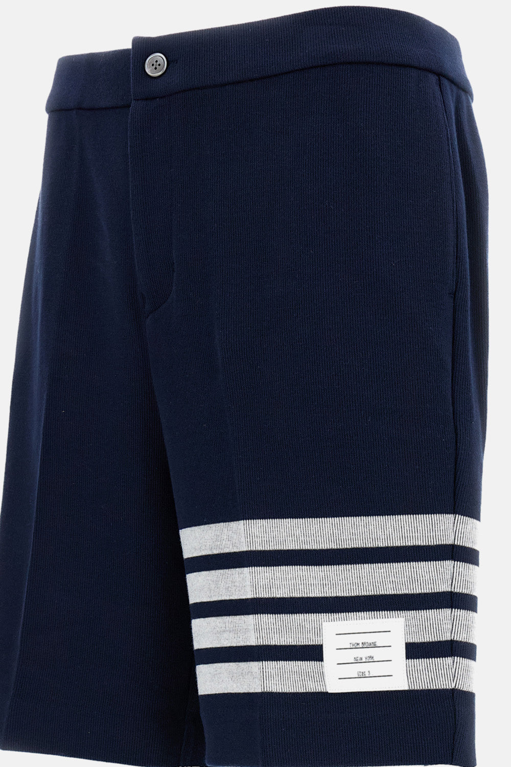 Thom Browne Men Bermuda Shorts In Double Face Knit THOM BROWNE