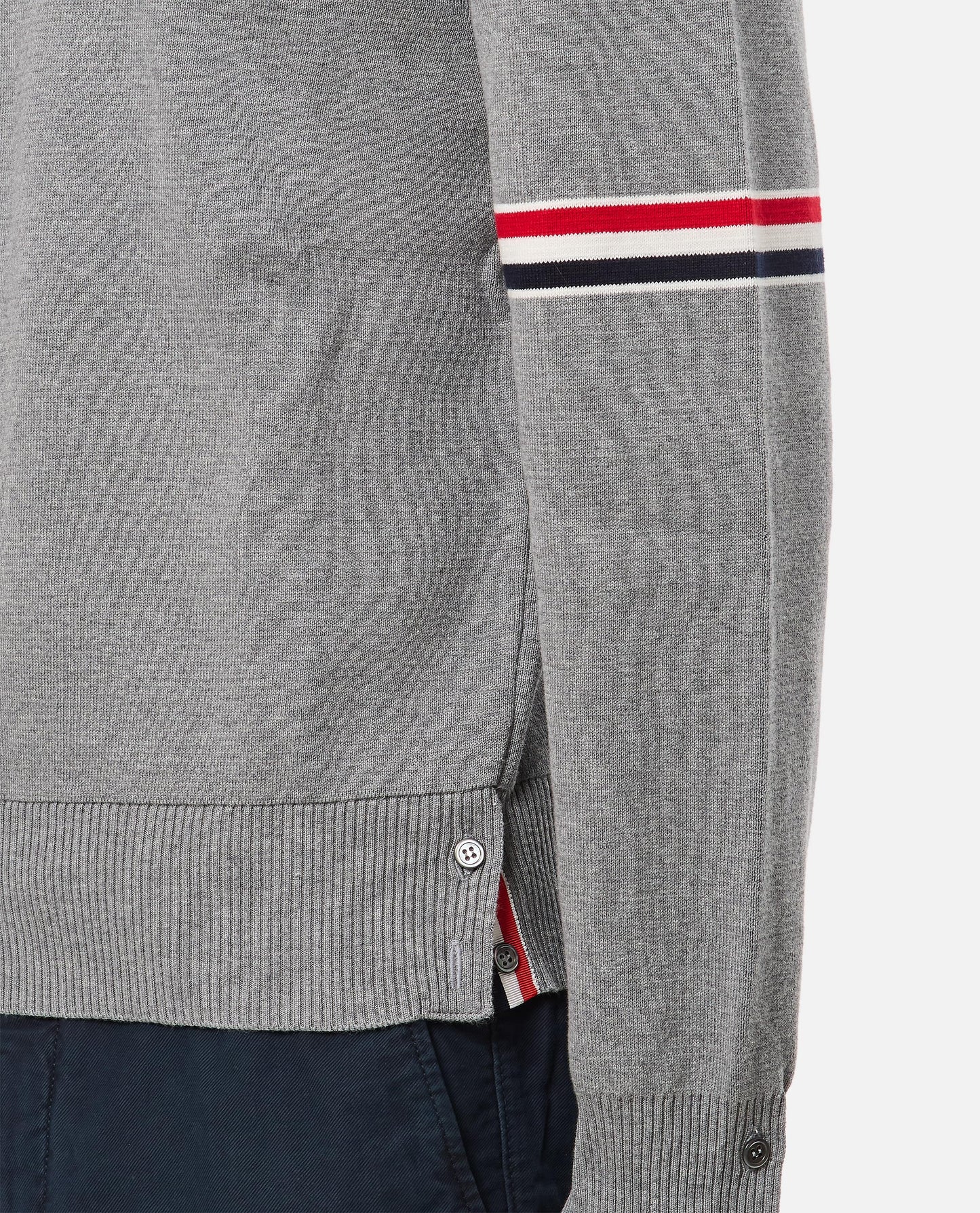 Thom Browne Men Crewneck Pullover THOM BROWNE