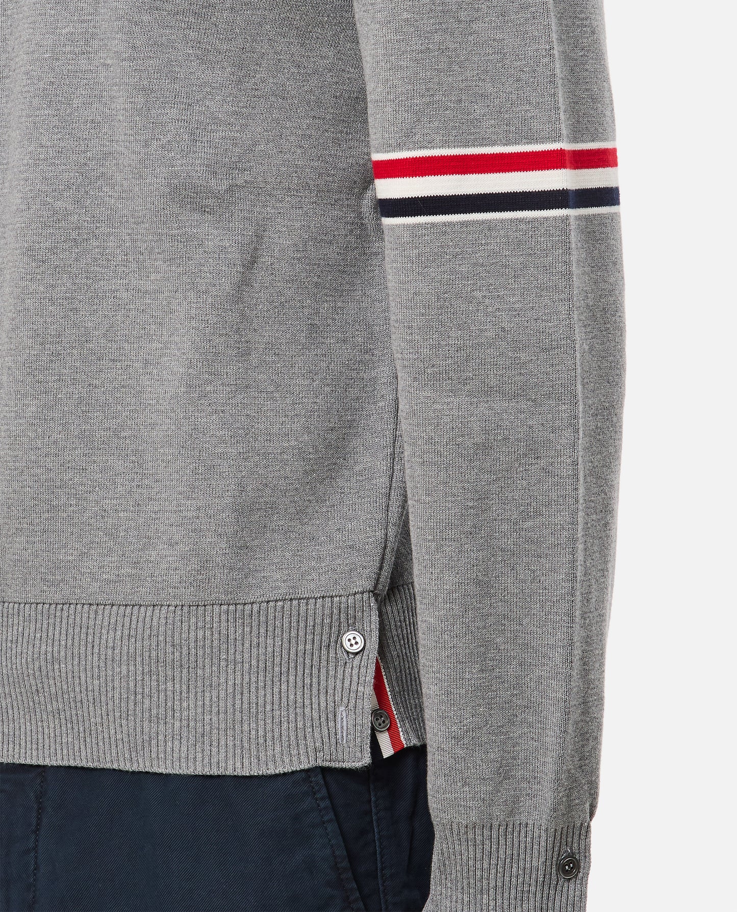 Thom Browne Men Crewneck Pullover THOM BROWNE