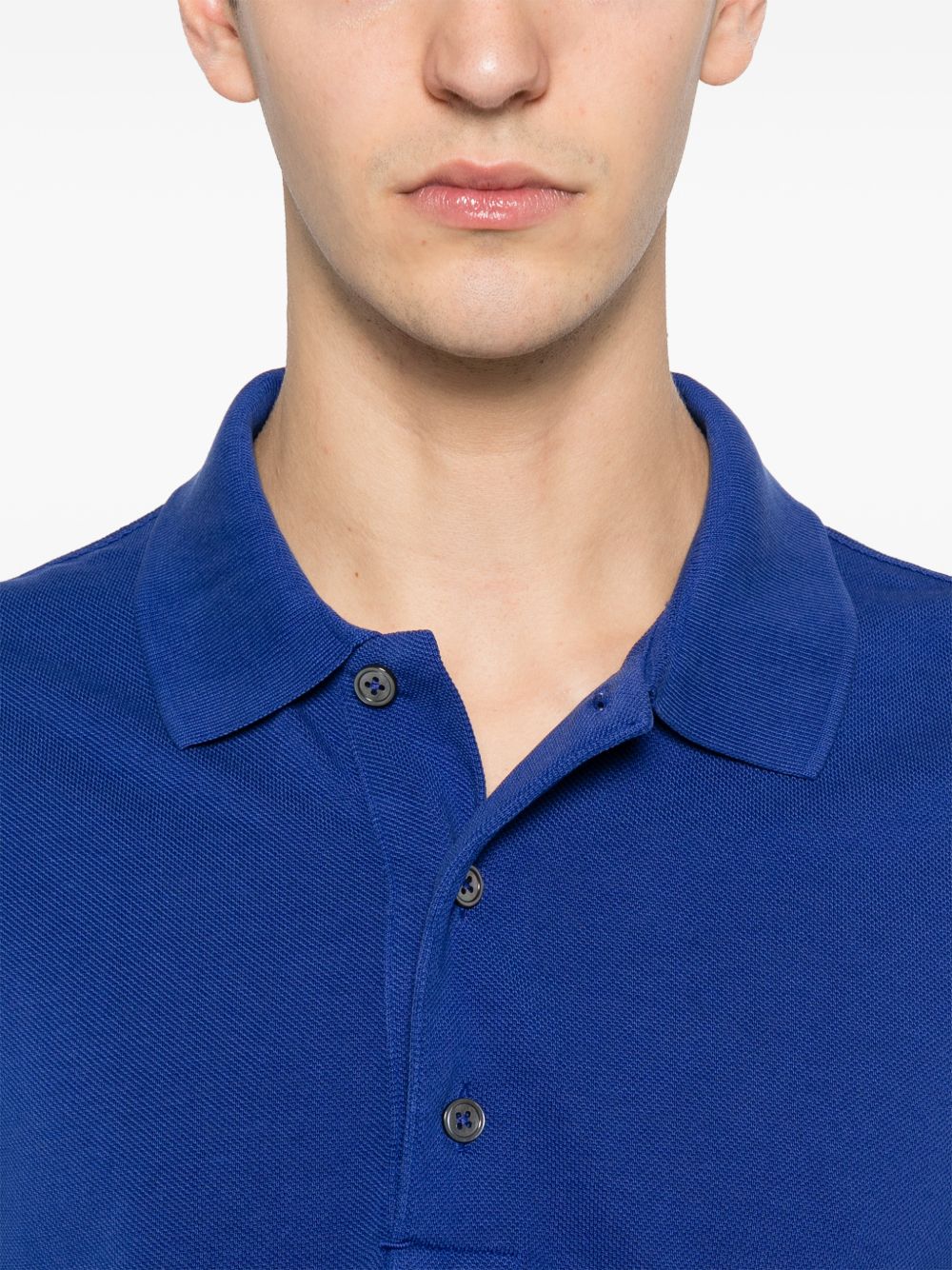 Tom Ford Men Cotton Blend Polo Shirt TOM FORD