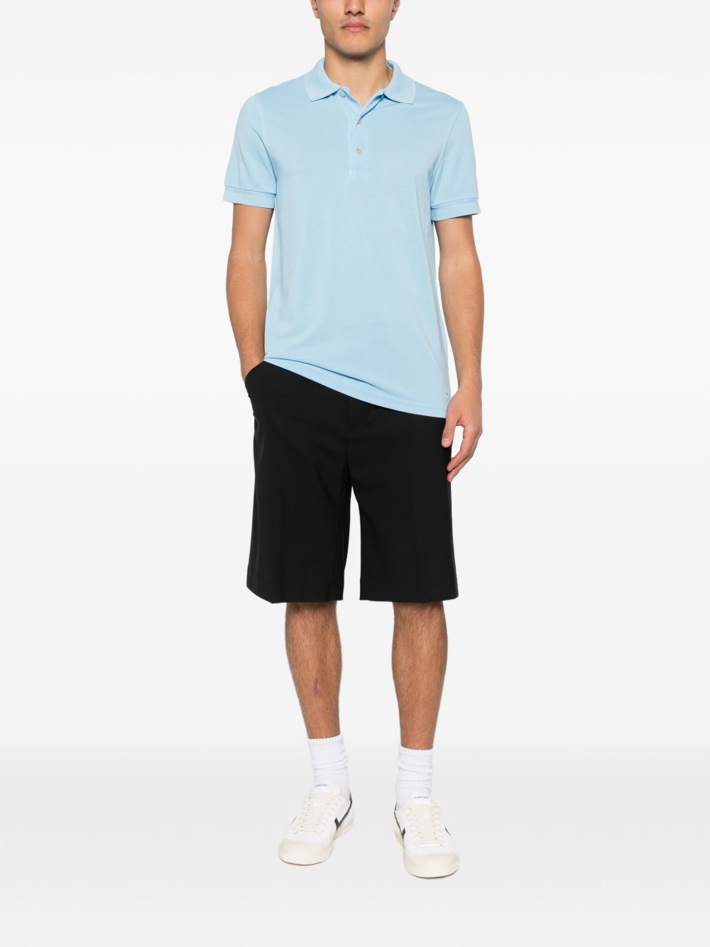 Tom Ford Men Cotton Blend Polo Shirt TOM FORD
