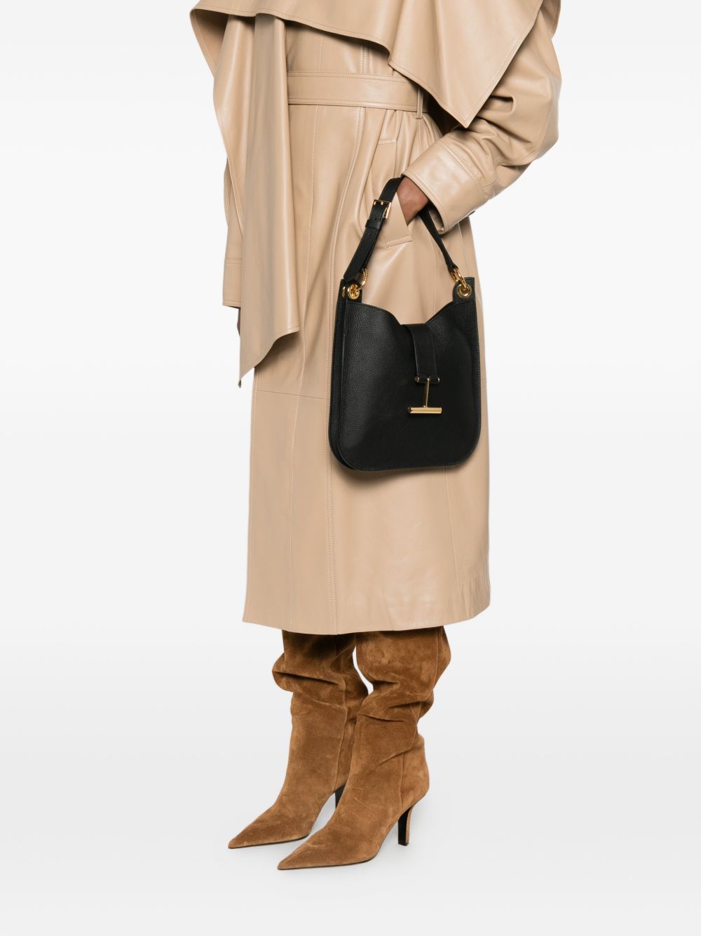 Tom Ford Women Tara Small Leather Crossbody Bag TOM FORD