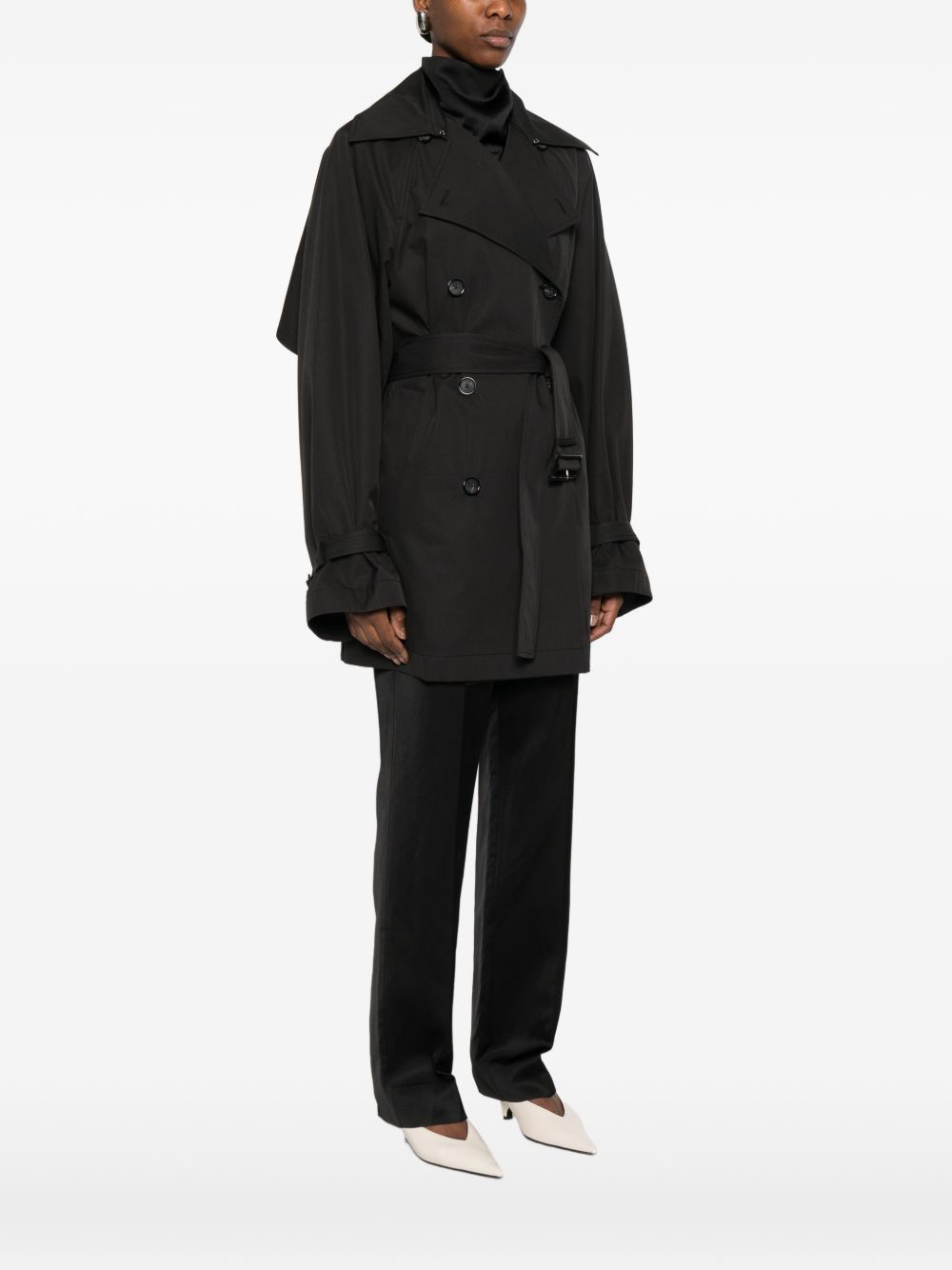 Toteme Women Cotton Trench Coat TOTEME