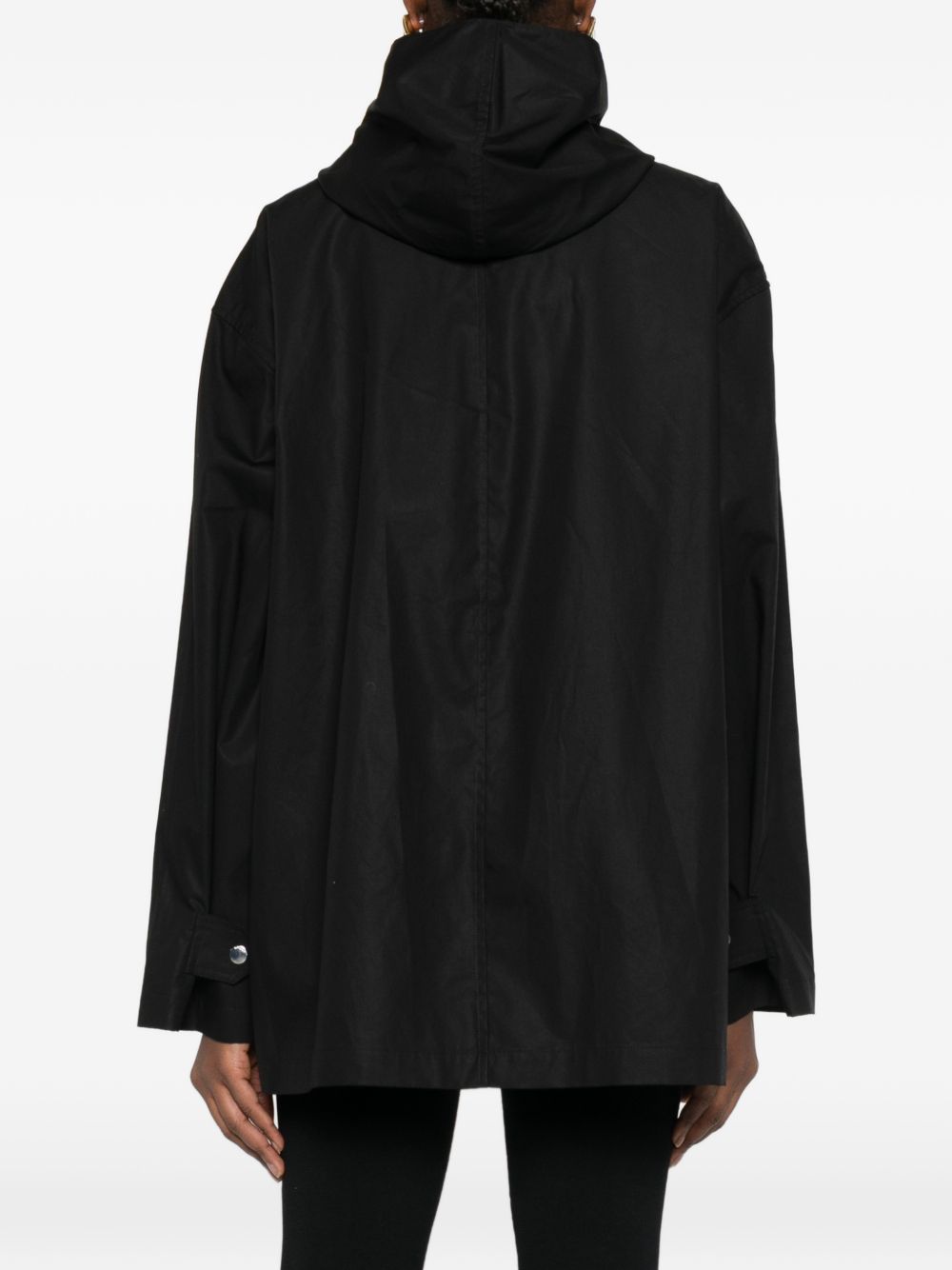 Toteme Women Cotton Scarfed Blouson Jacket TOTEME