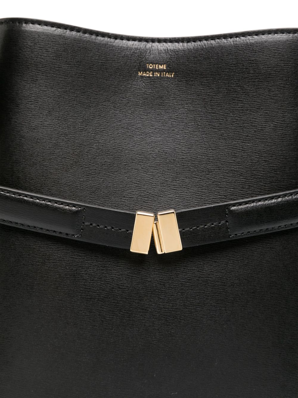 Toteme Women Belted Leather Bucket Bag TOTEME