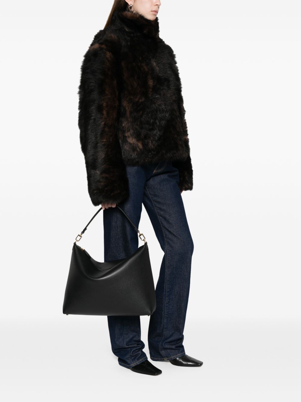 Toteme Women Medium Leather Tote Bag TOTEME