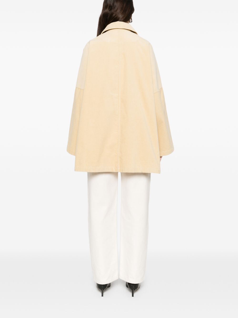 Toteme Women Cotton Overshirt Jacket TOTEME