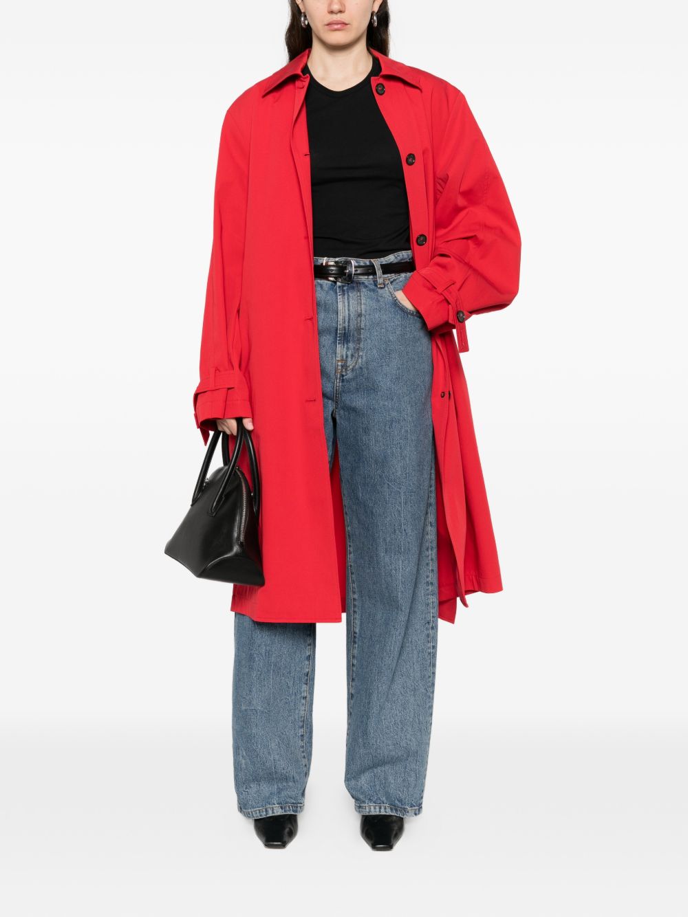 Toteme Women Cotton Trench Coat TOTEME