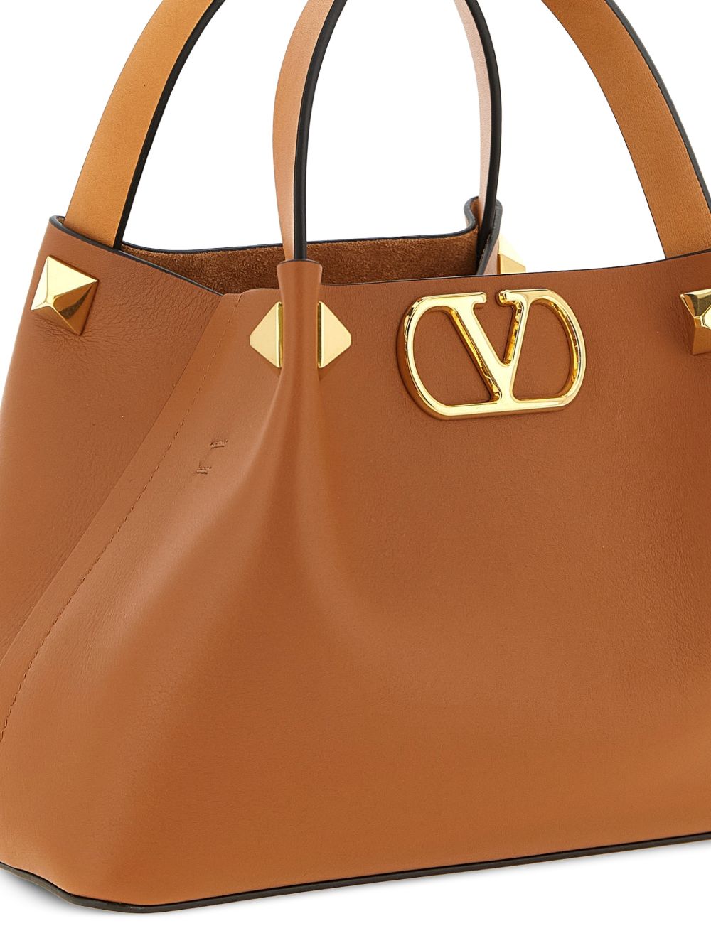Valentino Garavani Women Vlogo Signature Small Leather Tote Bag VALENTINO GARAVANI