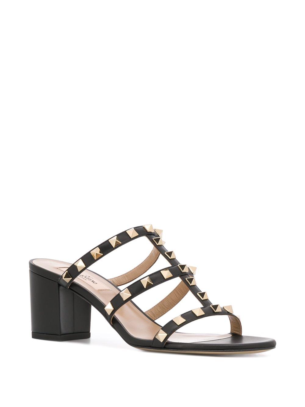 Valentino Garavani Women Rockstud Leather Sandals VALENTINO GARAVANI