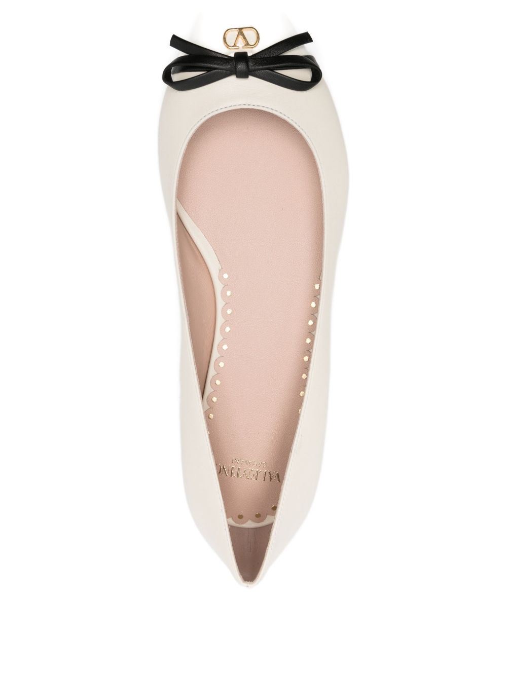 Valentino Garavani Women Bepointy Leather Ballets VALENTINO GARAVANI