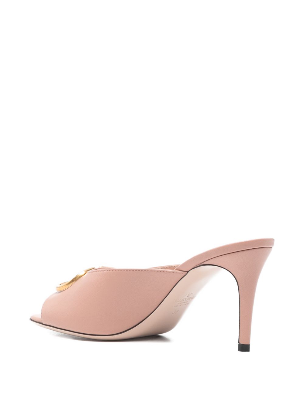 Valentino Garavani Women Vlogo Signature Leather Mules VALENTINO GARAVANI