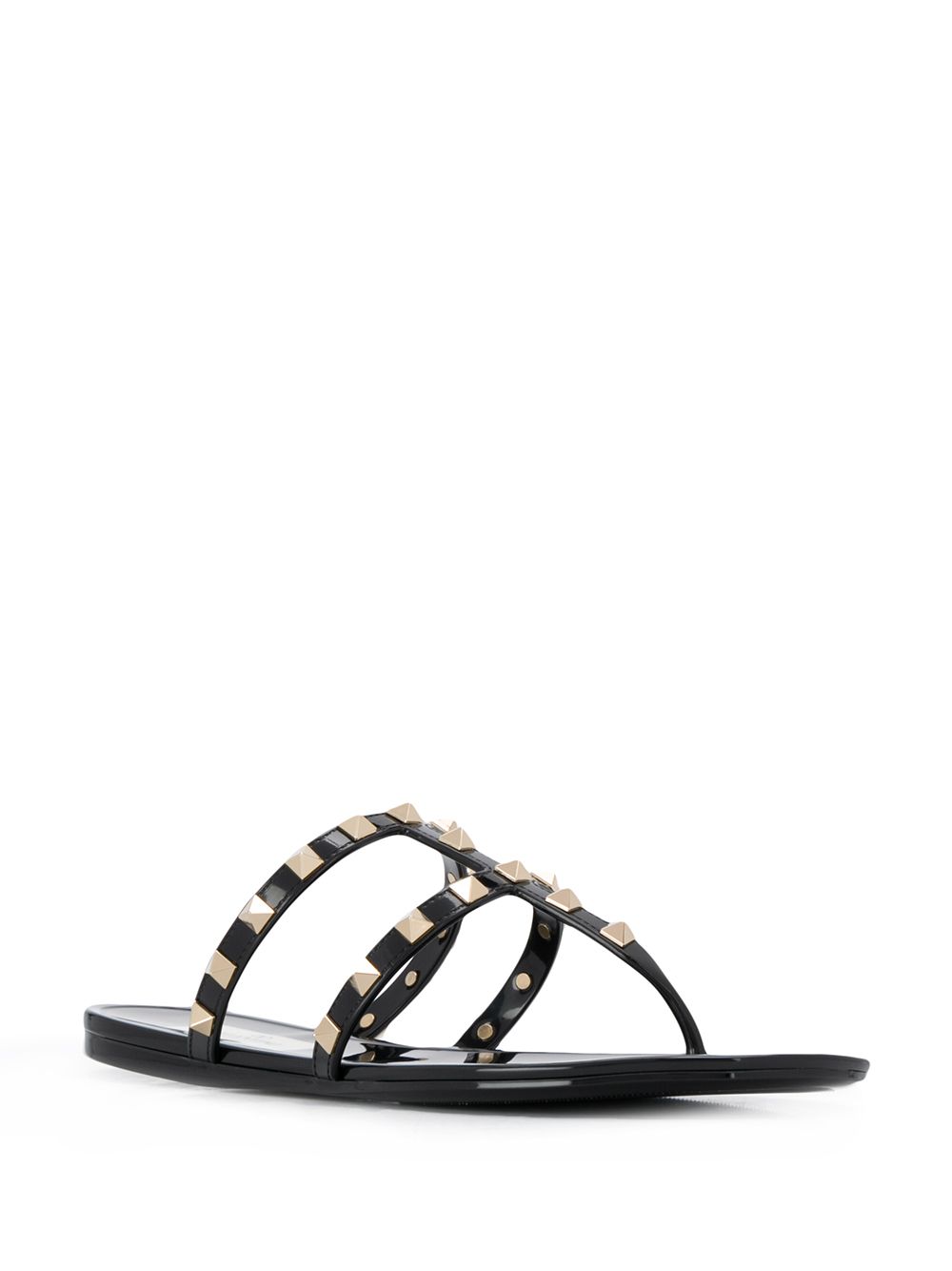 Valentino Garavani Women Summer Rockstud Thong Sandals VALENTINO GARAVANI
