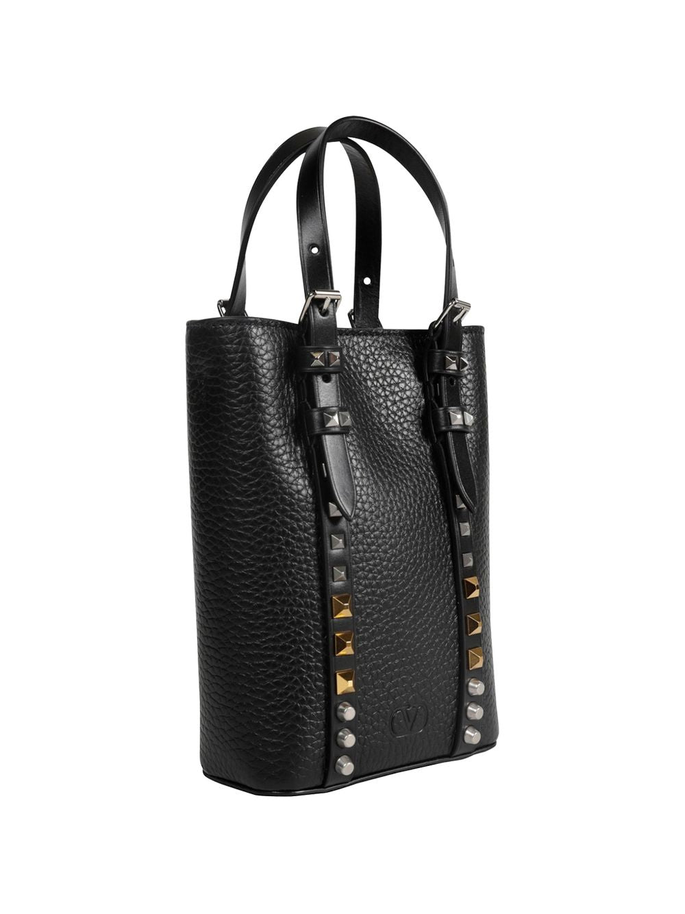 Valentino Garavani Men Rockstud Leather Mini Bag VALENTINO GARAVANI