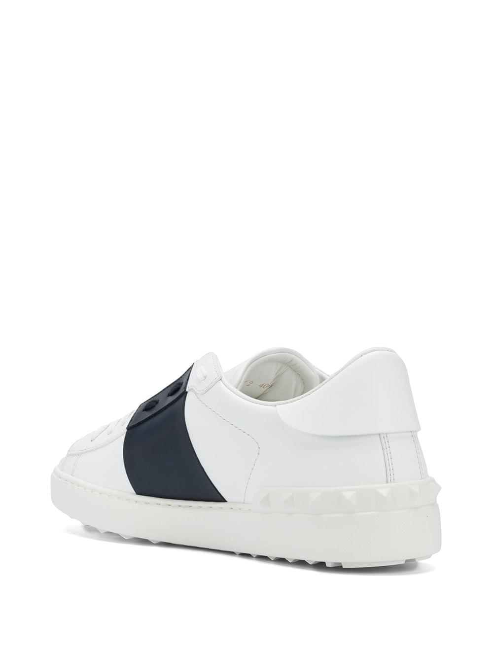 Valentino Garavani Men Open Leather Sneakers VALENTINO GARAVANI