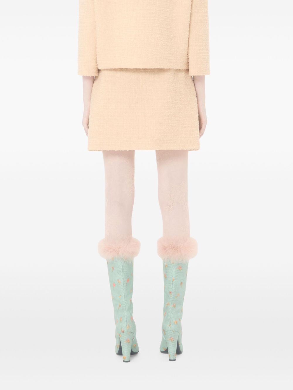 Valentino Women Vlogo Signature Wool Skirt VALENTINO