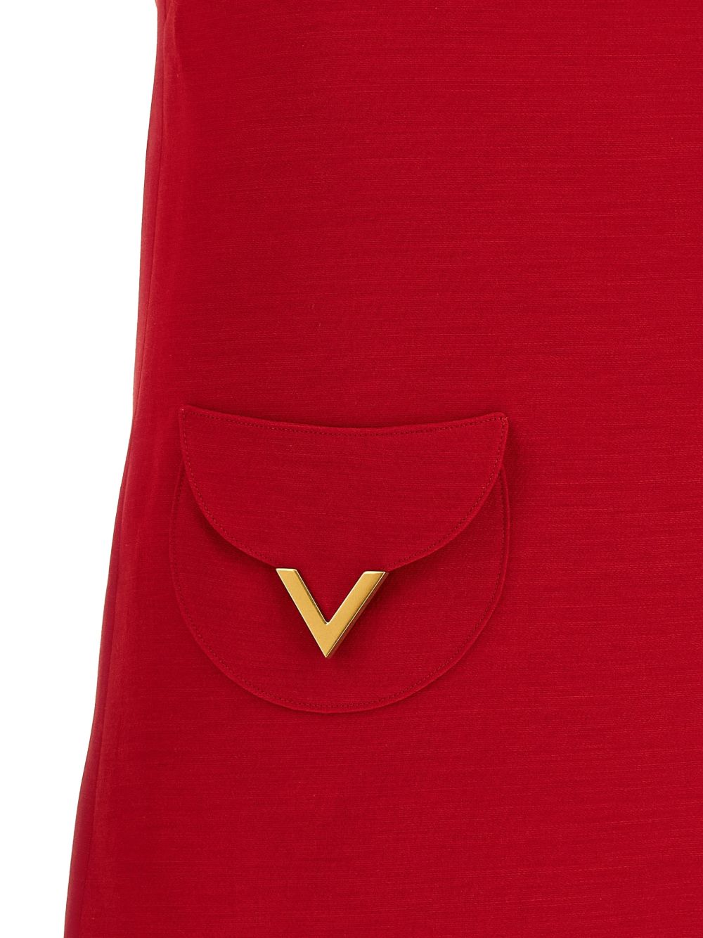 Valentino Women Vlogo Signature Wool And Silk Dress VALENTINO