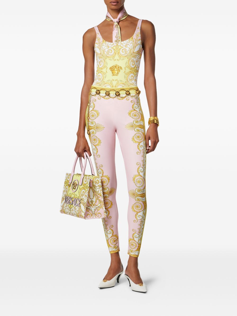 Versace Women Barocco Print Swimsuit VERSACE