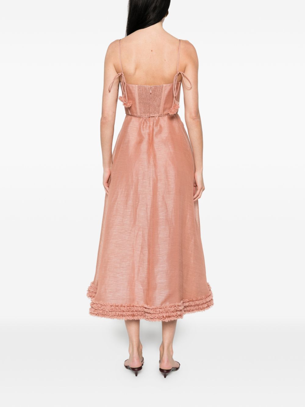 Zimmermann Women Luna Midi Dress ZIMMERMANN