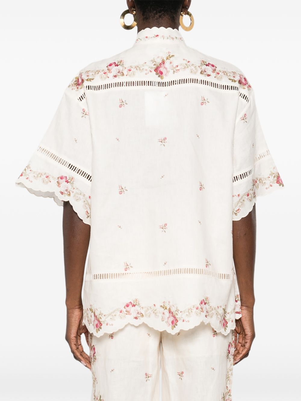 Zimmermann Women Patience Linen Shirt ZIMMERMANN