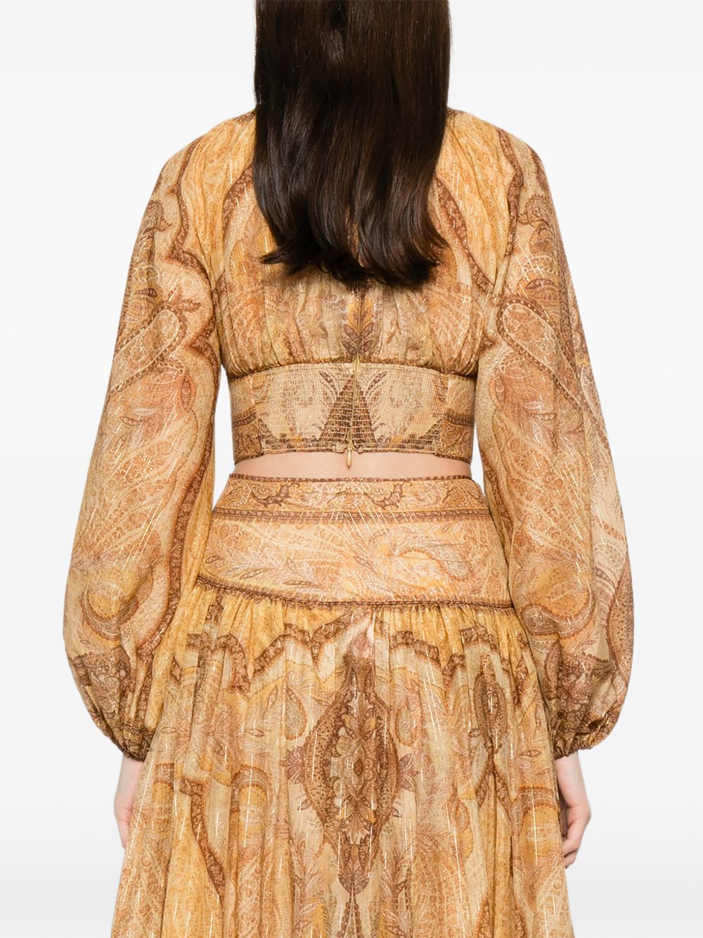 Zimmermann Women Wanderlust Cotton And Silk Top