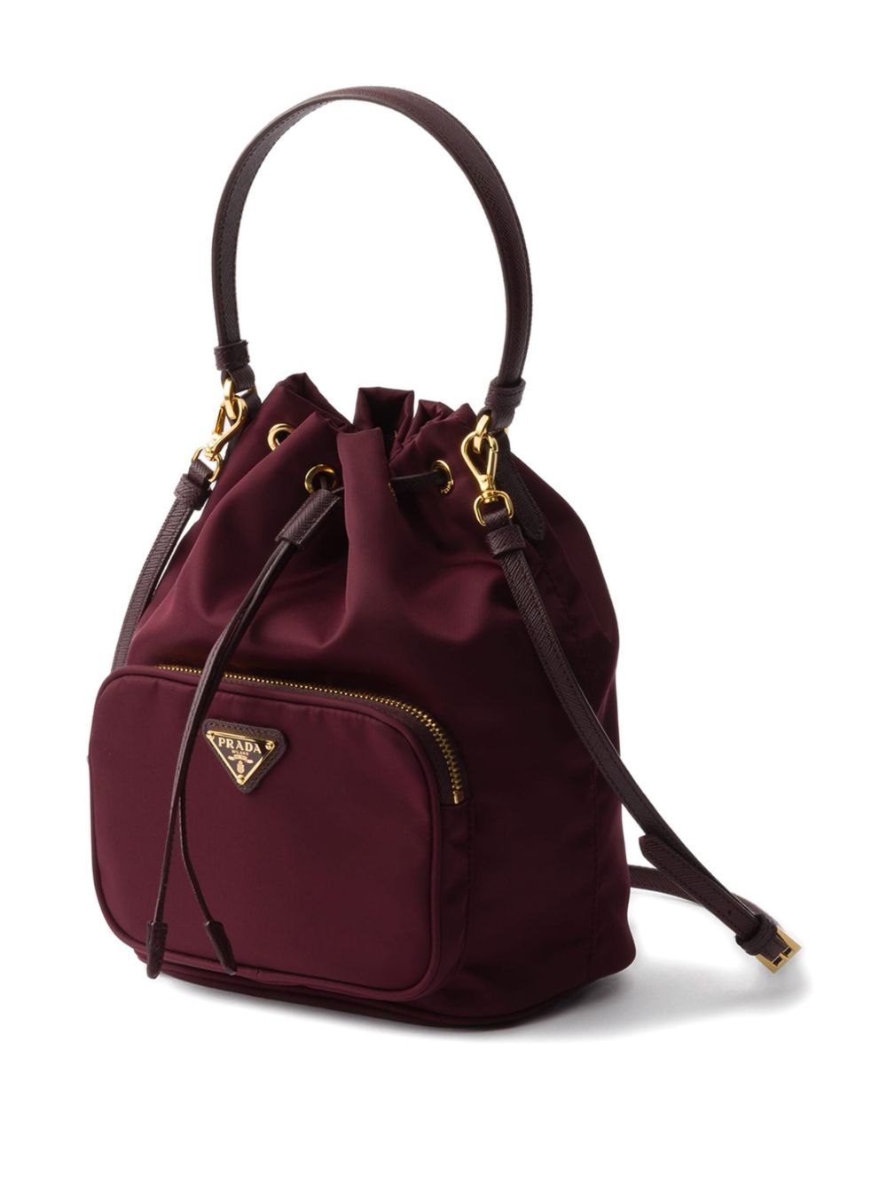 Prada Women Prada Duet Re-Nylon Bucket Bag PRADA