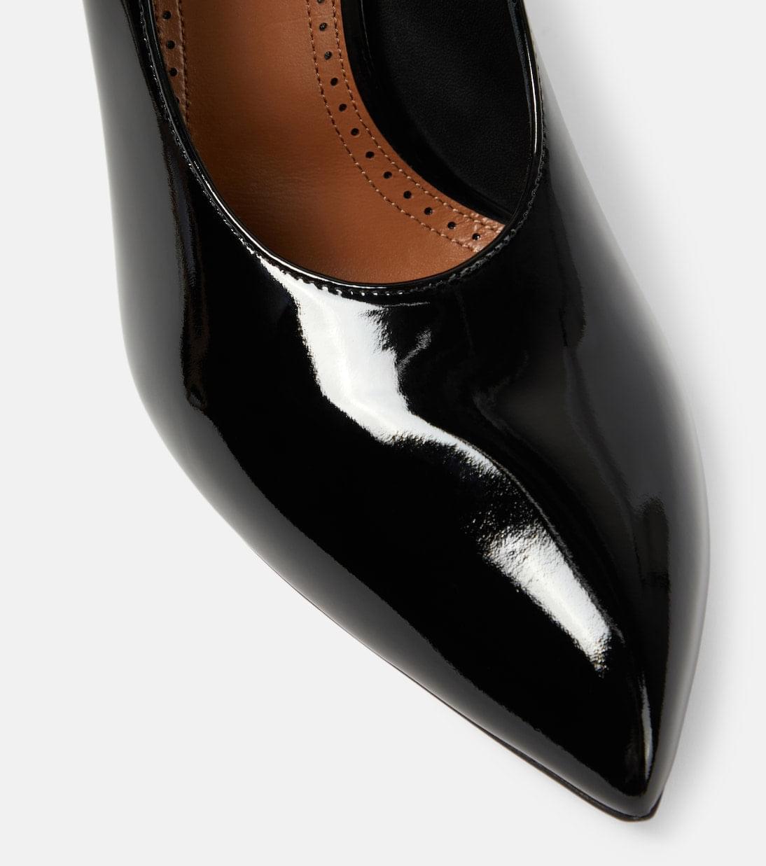Alaia Women Shark Patent Leather Pumps ALAIA