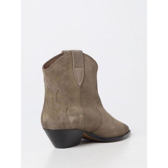 Isabel Marant Women Dewina Suede Cowboy Ankle Boots ISABEL MARANT
