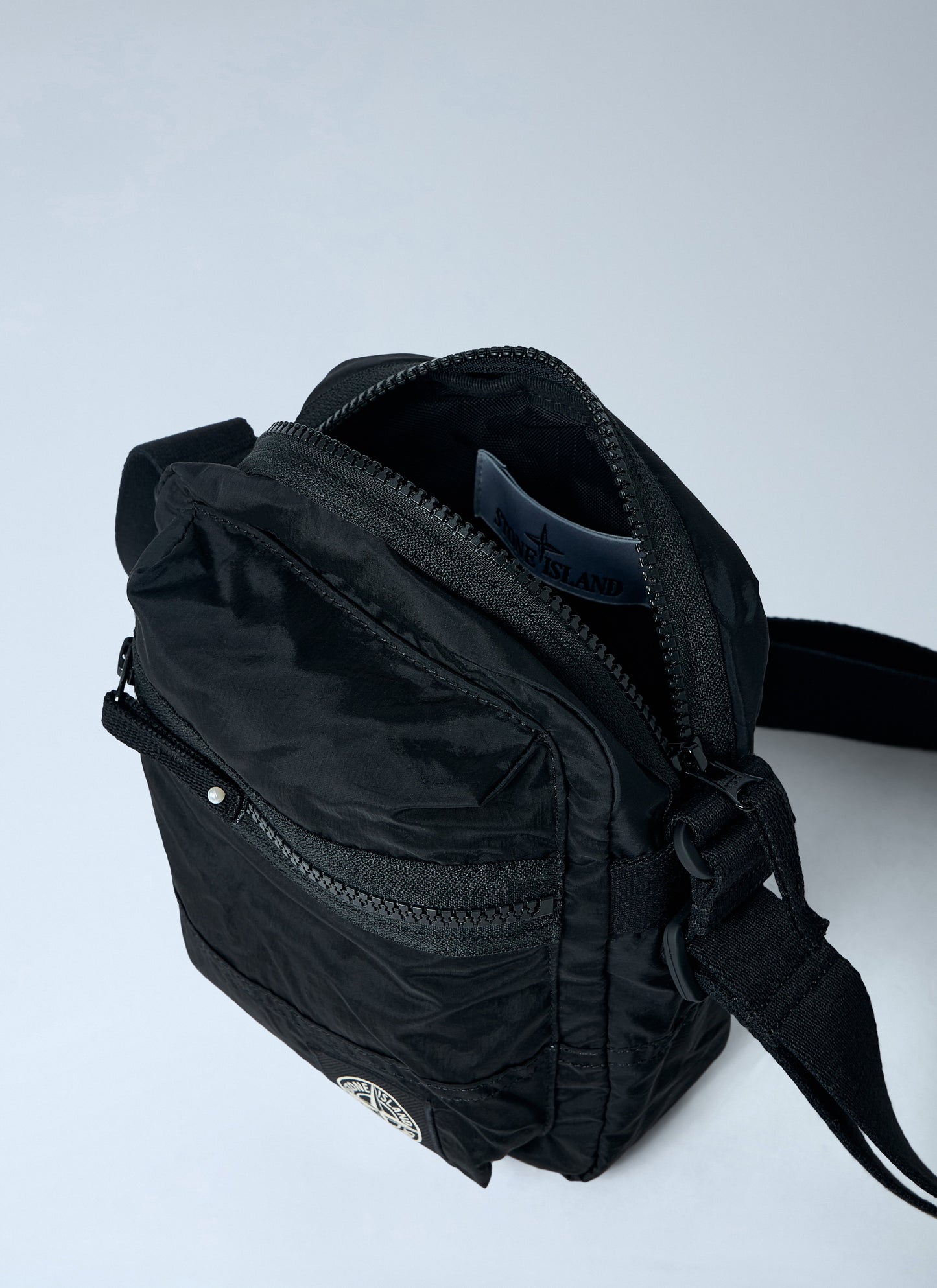 Stone Island Men Logo Patch Crossbody Bag STONE ISLAND
