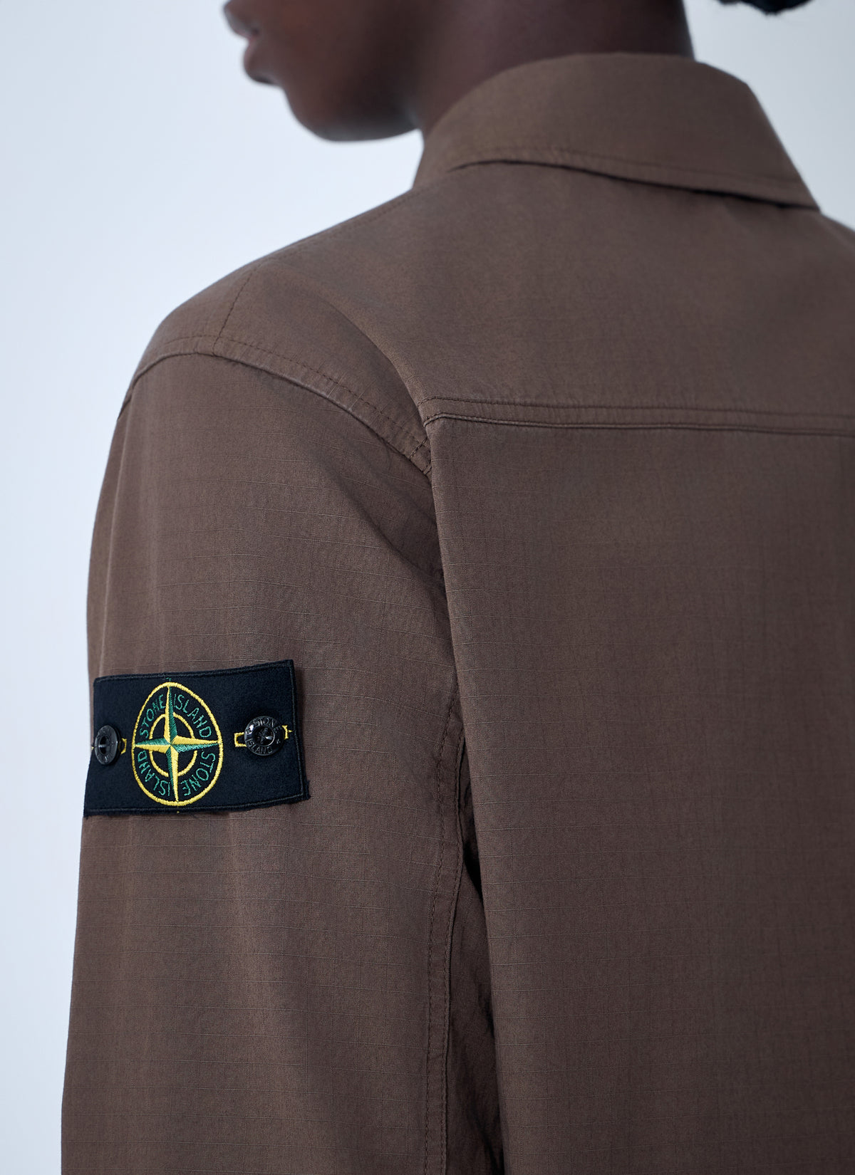Stone Island Men Logo Patch Jacket STONE ISLAND