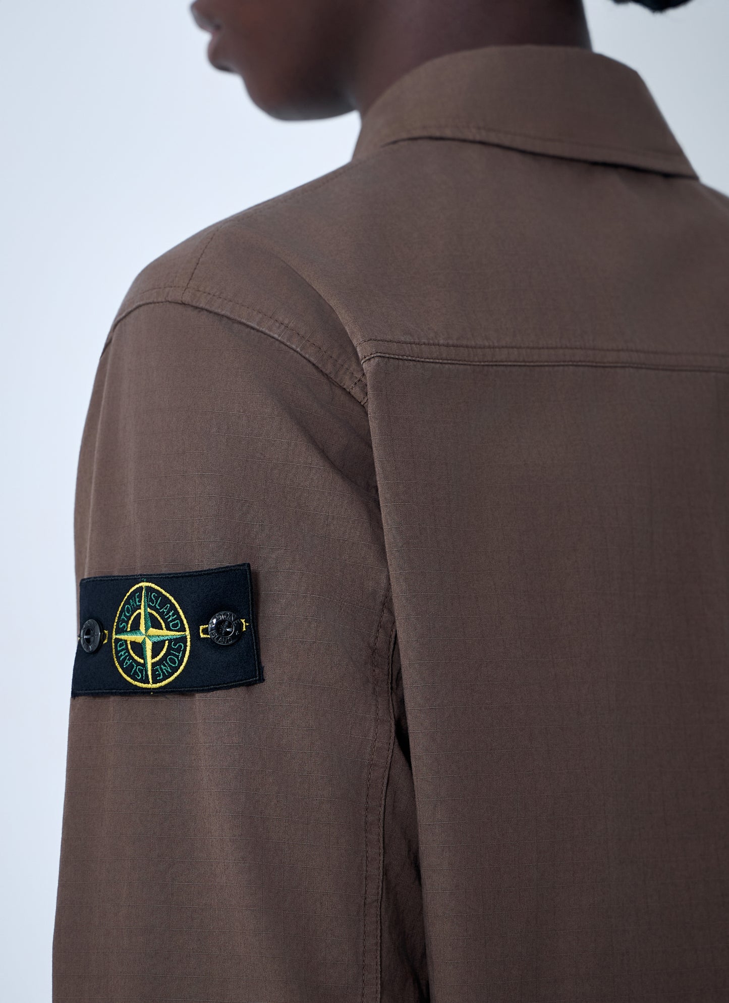 Stone Island Men Logo Patch Jacket STONE ISLAND
