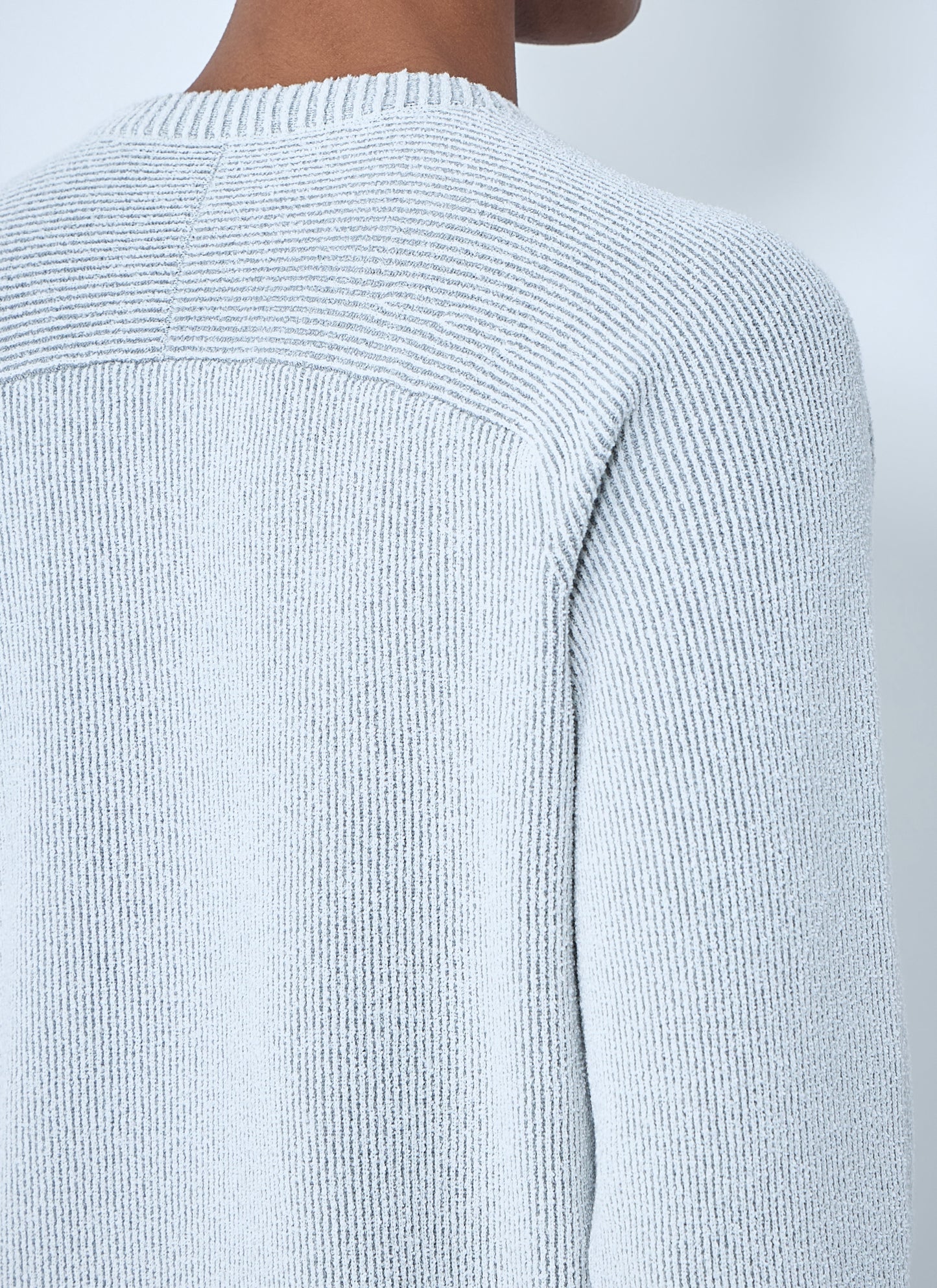 Stone Island Men Ribbed Knit Crewneck Sweater STONE ISLAND