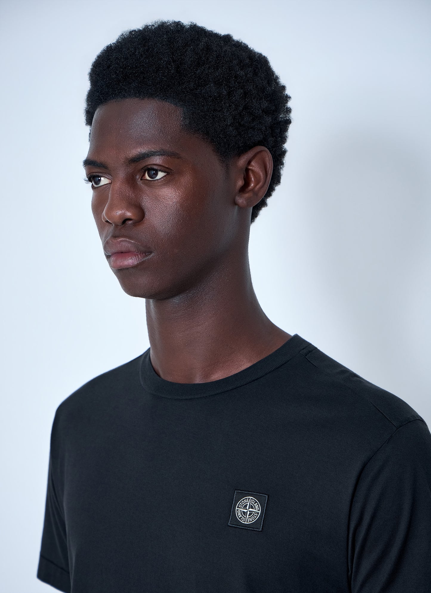 Stone Island Men Cotton Jersey Logo T-Shirt STONE ISLAND
