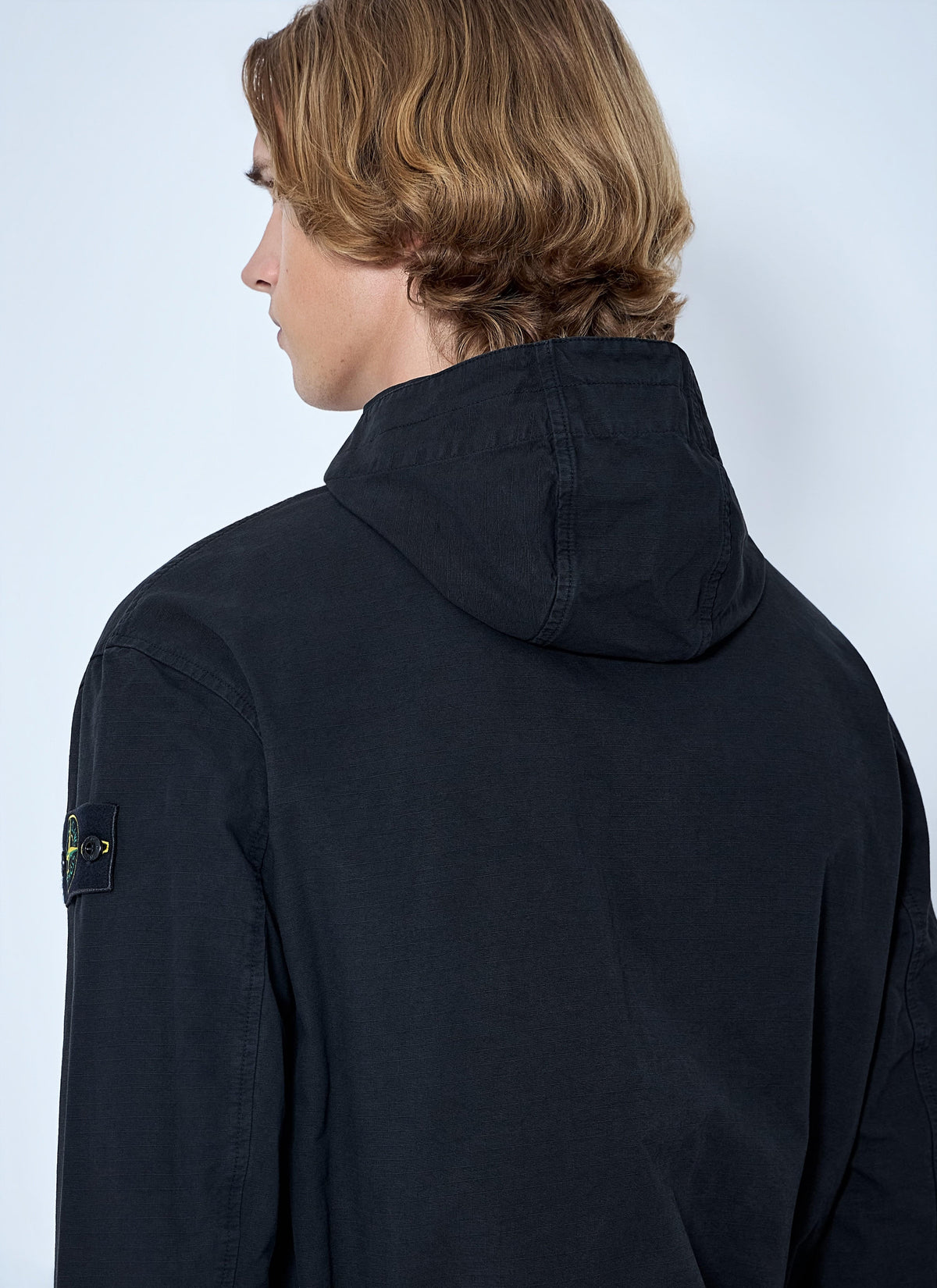 Stone Island Men Hooded Utility Jacket STONE ISLAND