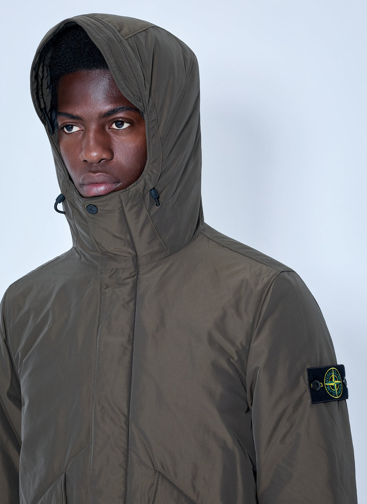 Stone Island Men Hooded Quilted Jacket STONE ISLAND