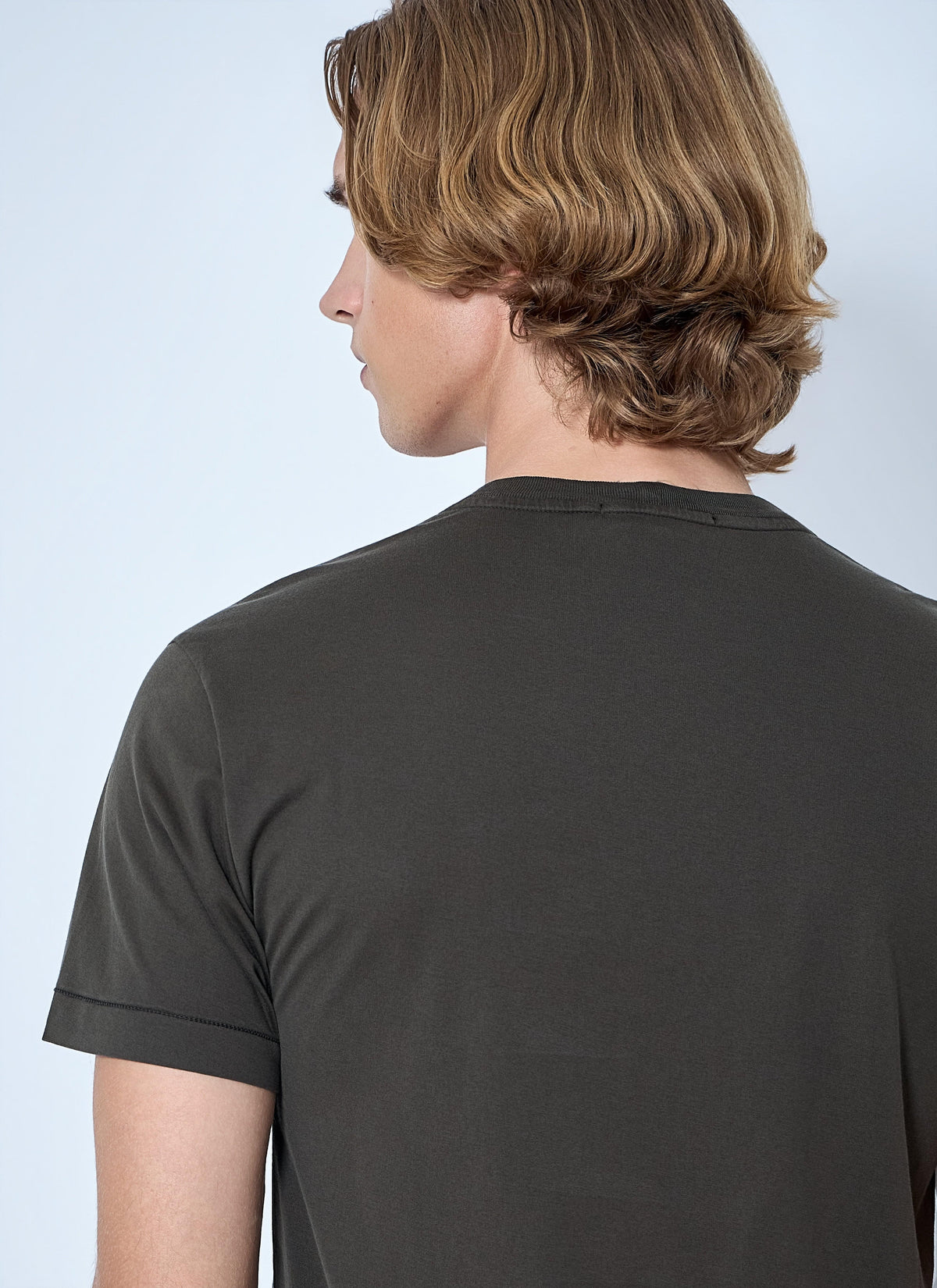 Stone Island Men Logo Motif Cotton T-Shirt STONE ISLAND
