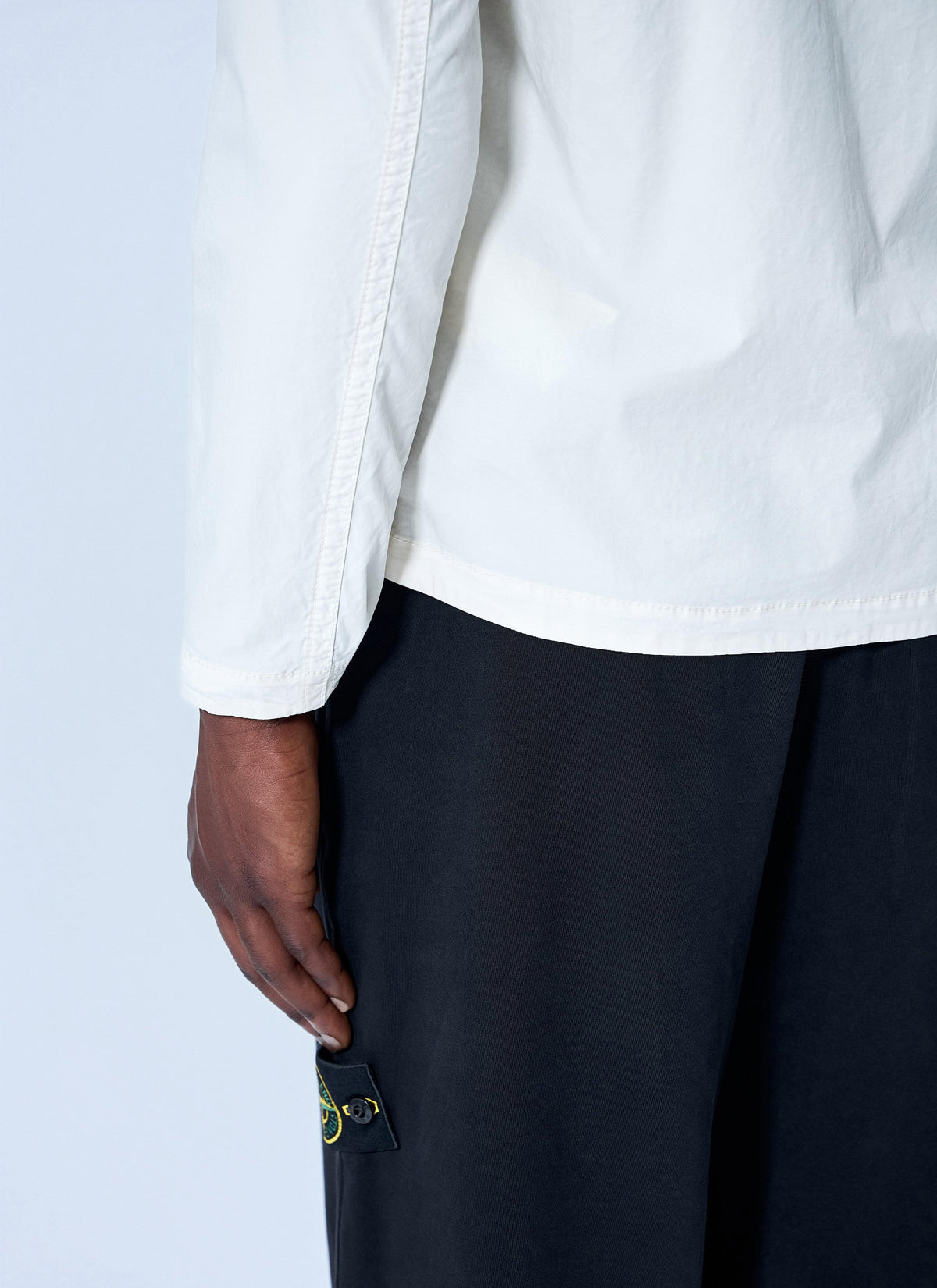 Stone Island Men Zip-Front Overshirt With Flap Pockets STONE ISLAND
