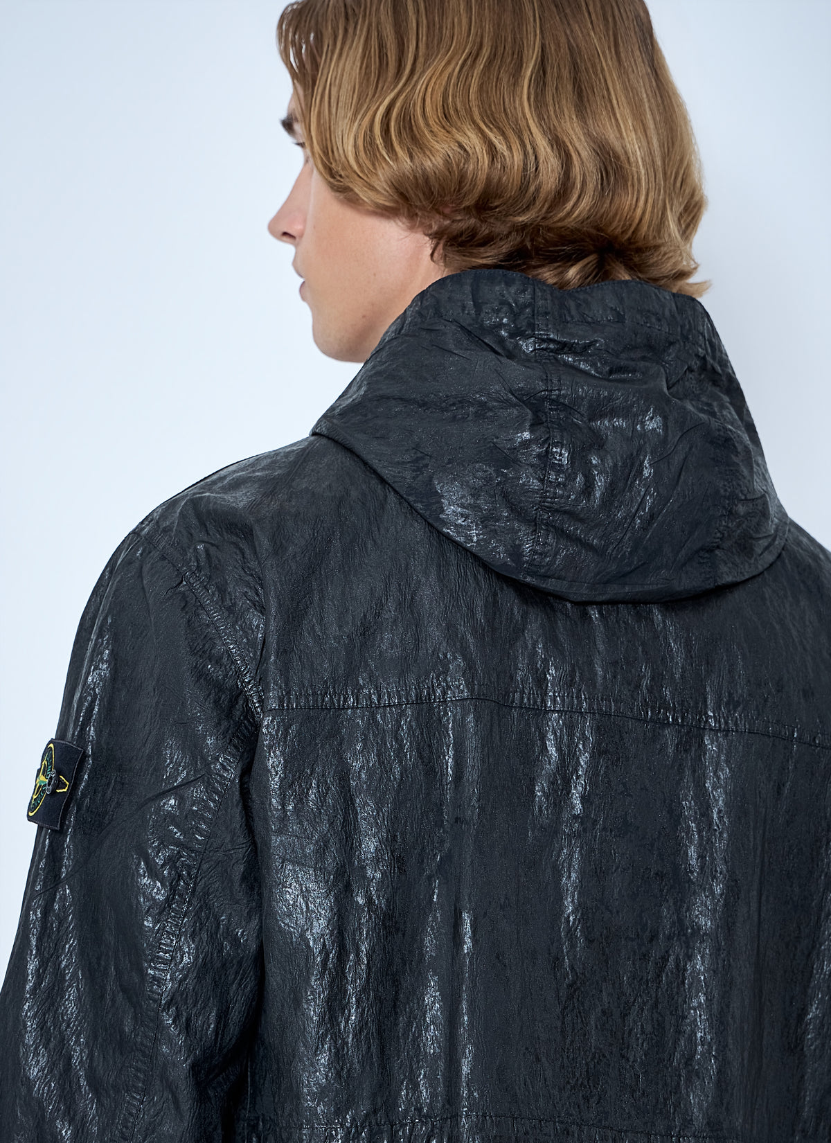Stone Island Men Hooded Technical Jacket STONE ISLAND