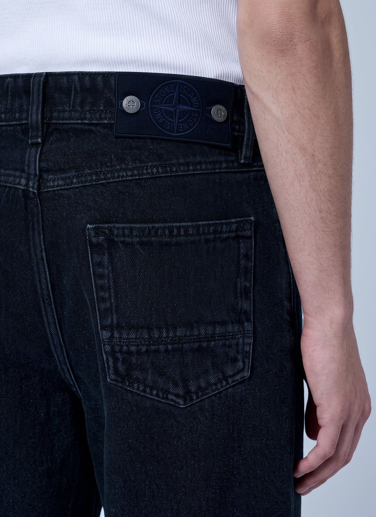 Stone Island Men Straight-Leg Denim Jeans STONE ISLAND